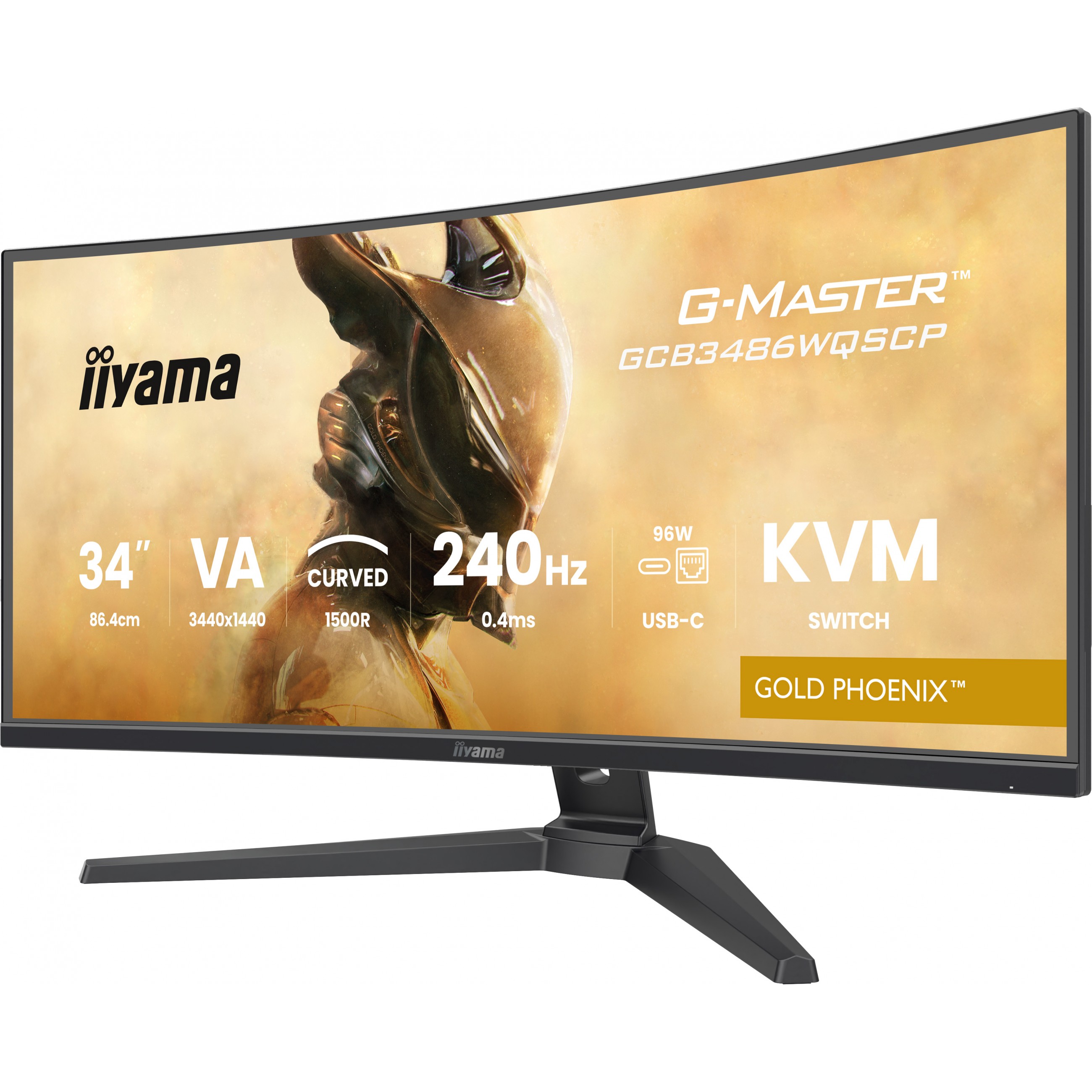 Iiyama TFT GCB3486WQSCP VA 34''//2xHDMI/DP/USB-C/curved - Flat Screen - 86.4 cm-20