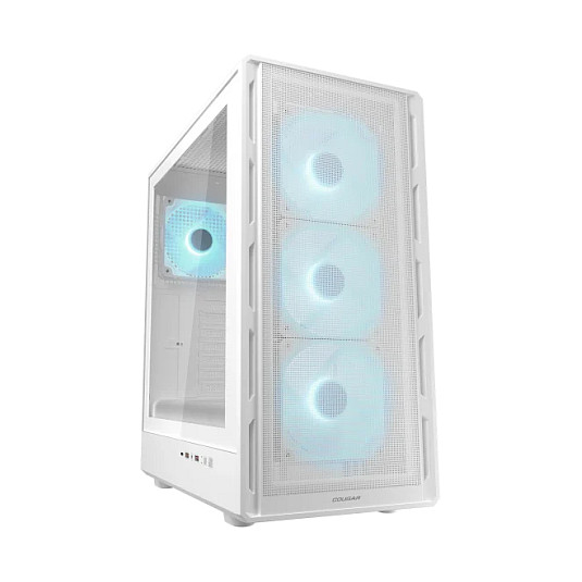 Kućište za računalo COUGAR Airface Pro RGB (Midi Tower, ARGB, Kaljeno staklo, Bijelo)-0