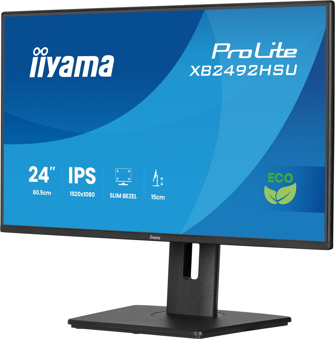 Iiyama 24" IPS 4-side slim bezel Green Choice EyeComfort/EyeSafe 2. - Flat Screen - 61 cm-5