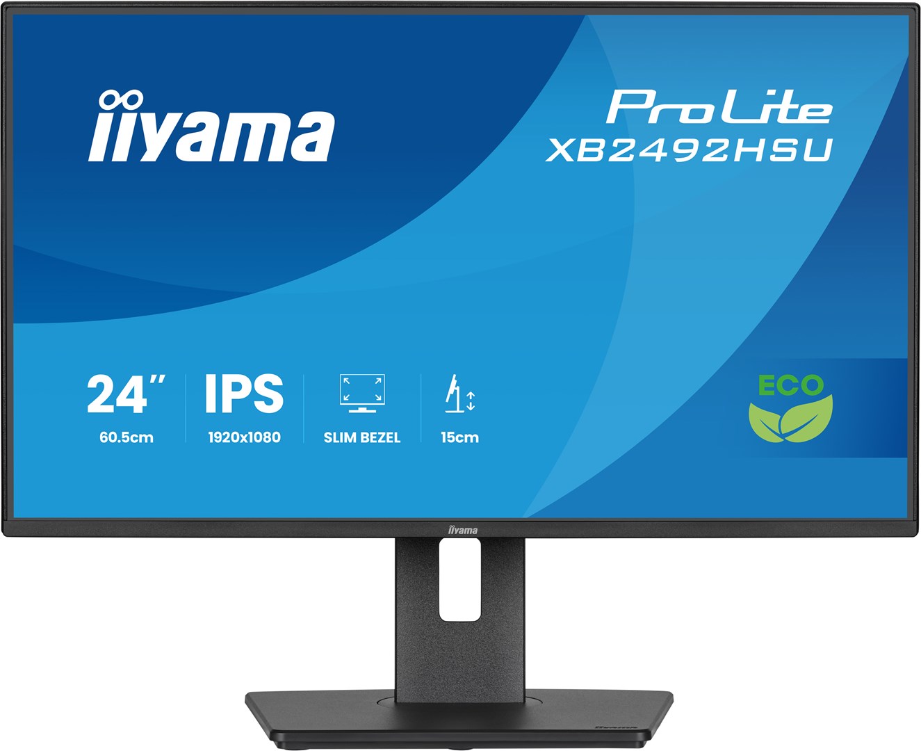 Iiyama 24" IPS 4-side slim bezel Green Choice EyeComfort/EyeSafe 2. - Flat Screen - 61 cm-2