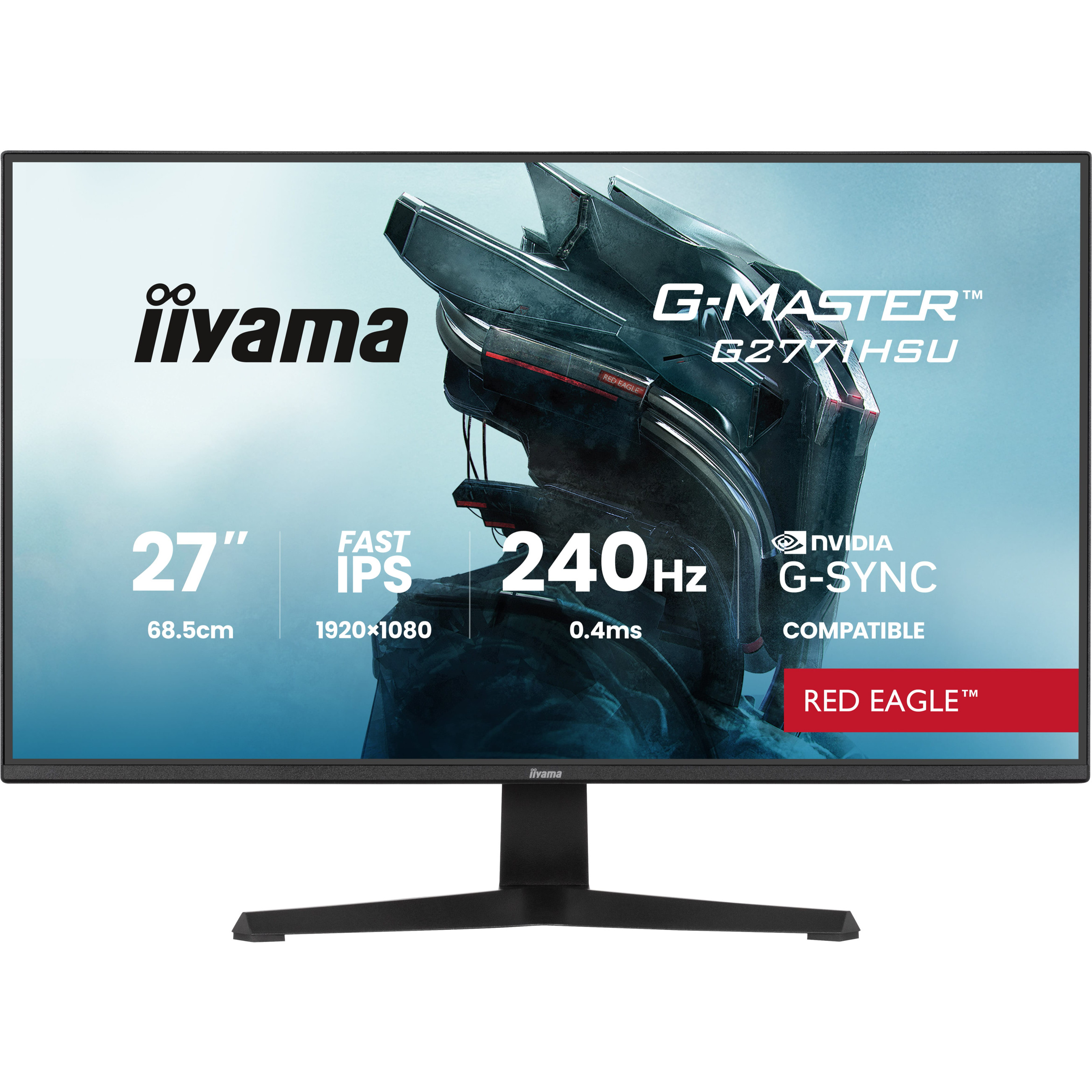 Iiyama G-Master G2771HSU-B1 27" Fast-IPS - Flat Screen - 27"-0