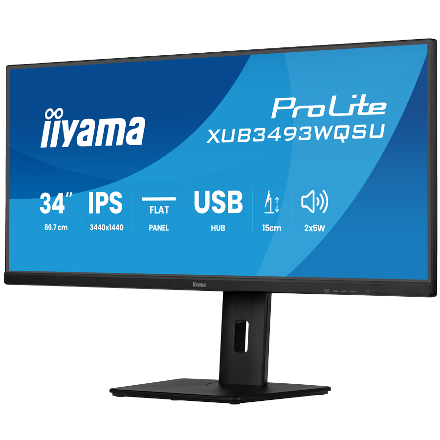 Iiyama ProLite XUB3493WQSU-B6 - LED-Monitor 34" IPS - Flat Screen - 86.4 cm-16