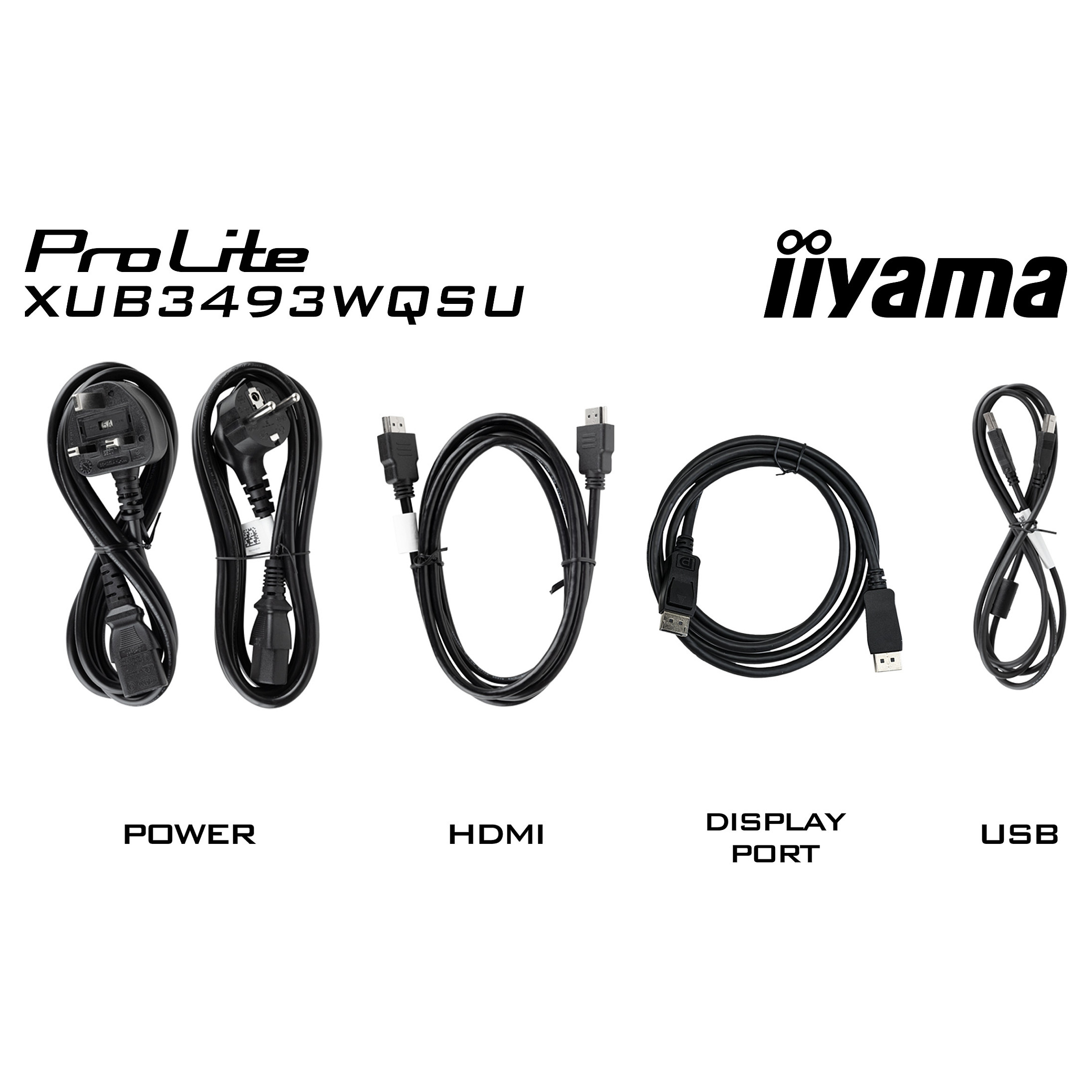 Iiyama ProLite XUB3493WQSU-B6 - LED-Monitor 34" IPS - Flat Screen - 86.4 cm-4