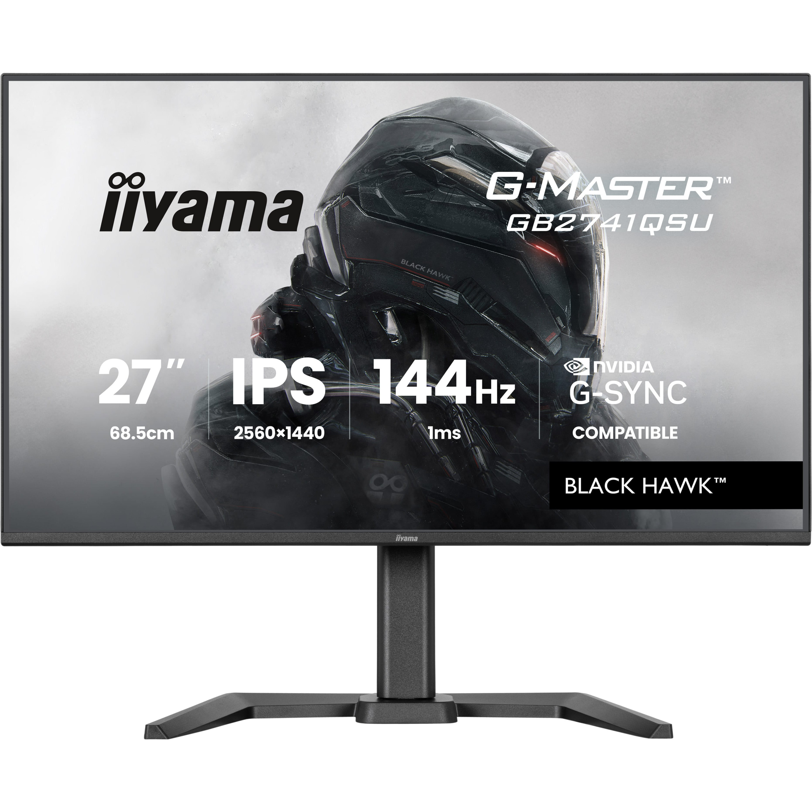 Iiyama G-Master GB2741QSU-B1 QHD G - Flat Screen - 27"-0