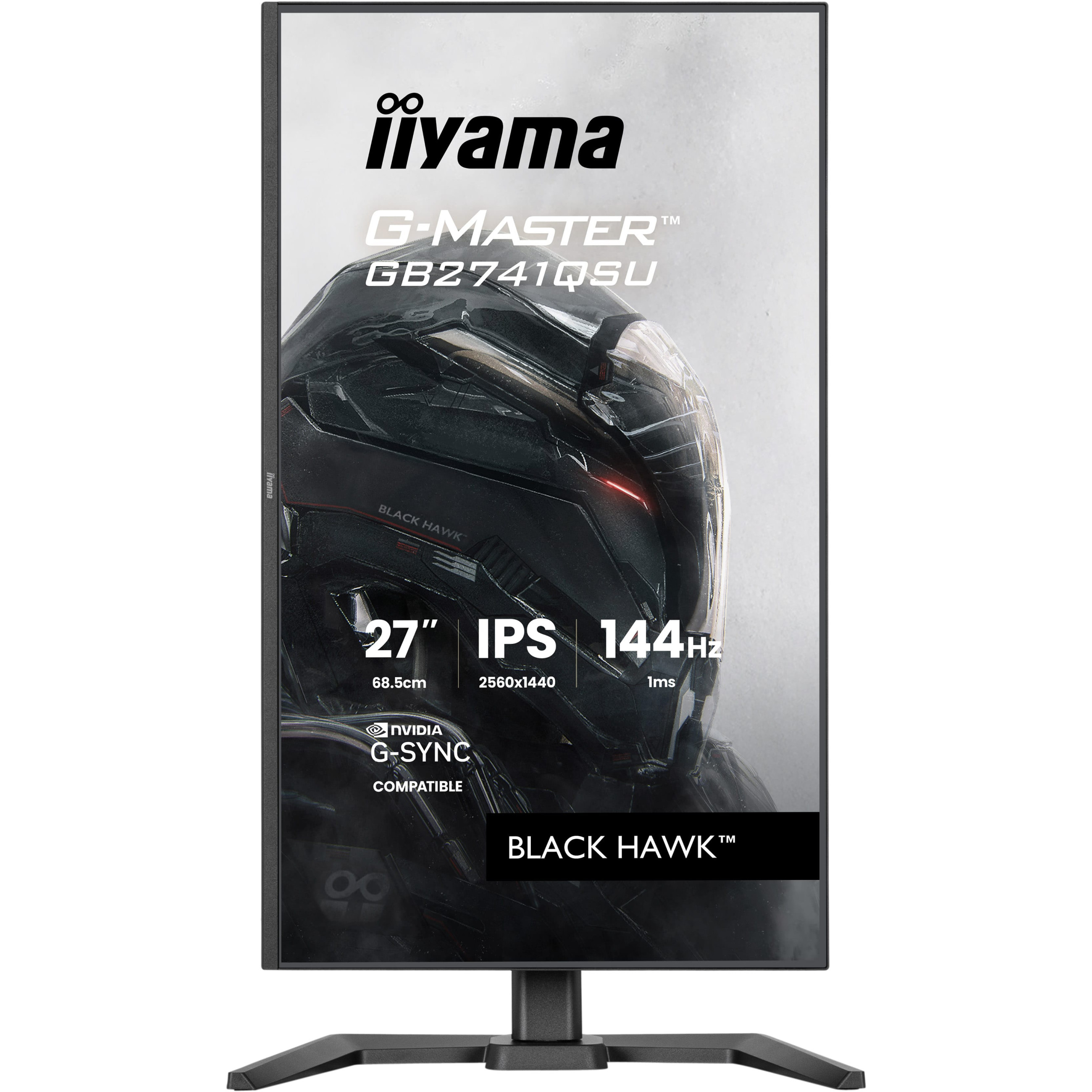 Iiyama G-Master GB2741QSU-B1 QHD G - Flat Screen - 27"-1