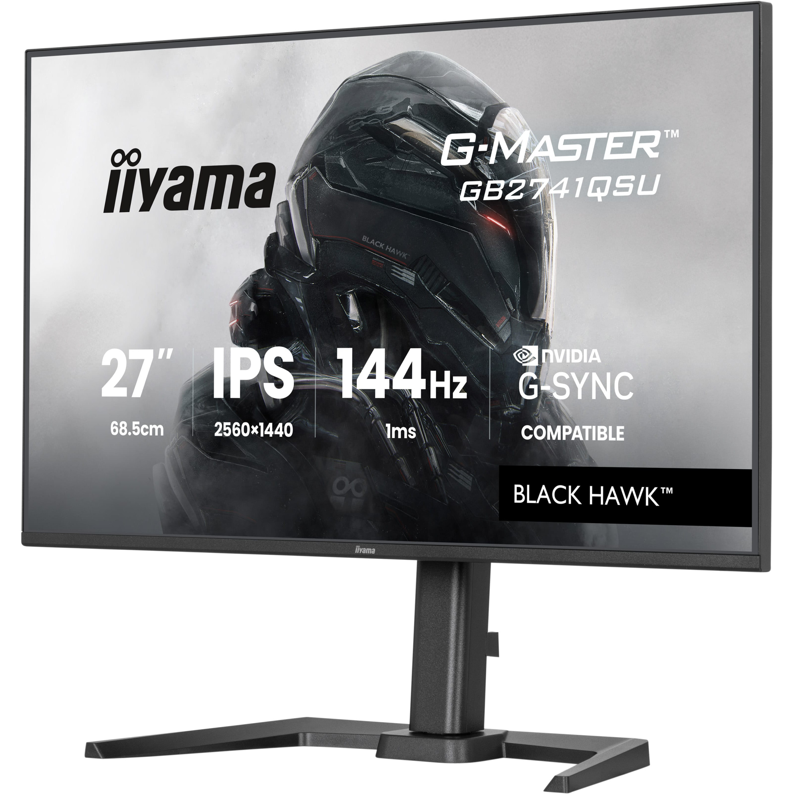 Iiyama G-Master GB2741QSU-B1 QHD G - Flat Screen - 27"-9