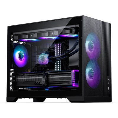 Kućište za računalo PHANTEKS XT M3 (mATX, RGB, kaljeno staklo, 3x 120mm ventilatora, crno)-0