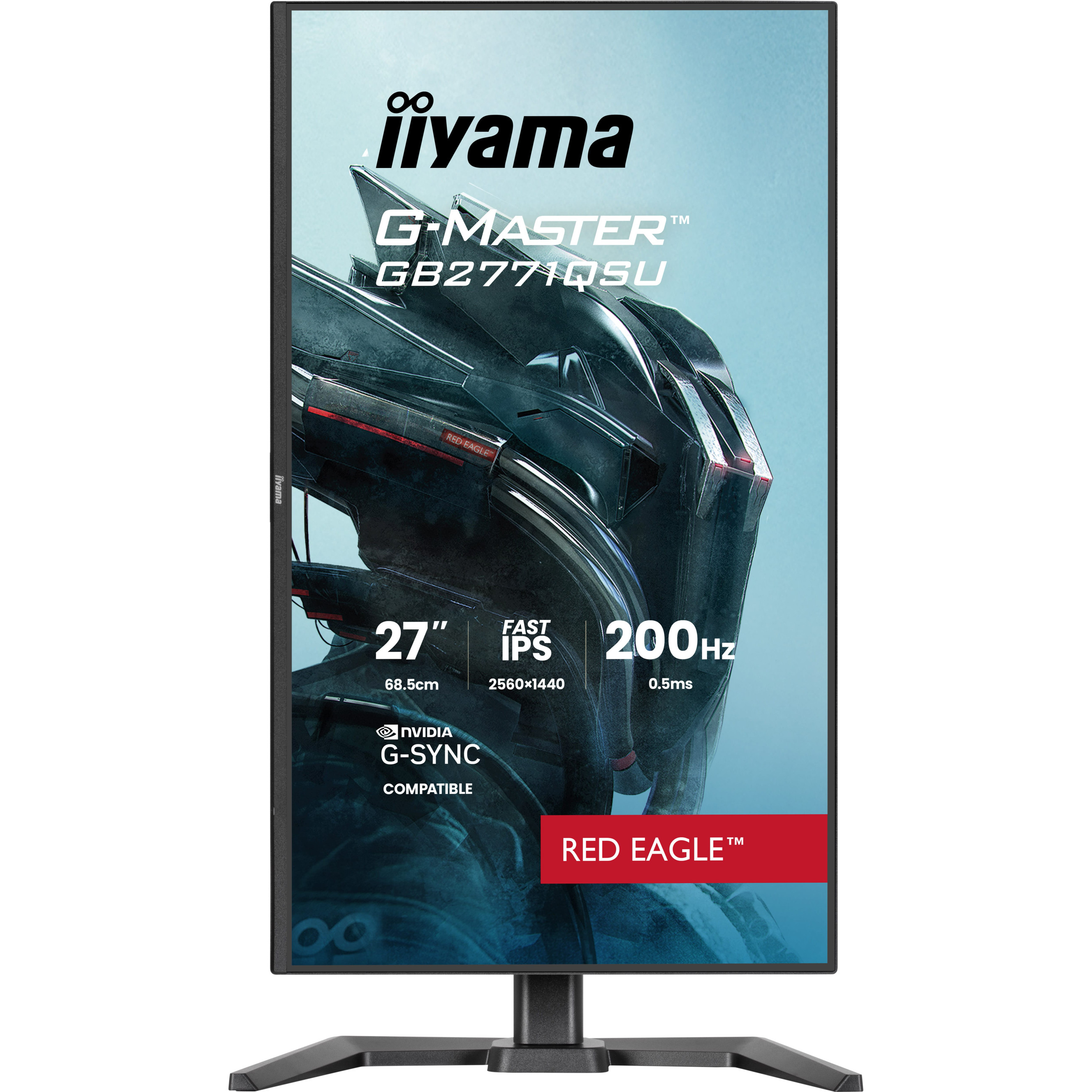 Iiyama G-Master GB2771QSU-B1 27" Fast-IP - Flat Screen - 27"-1