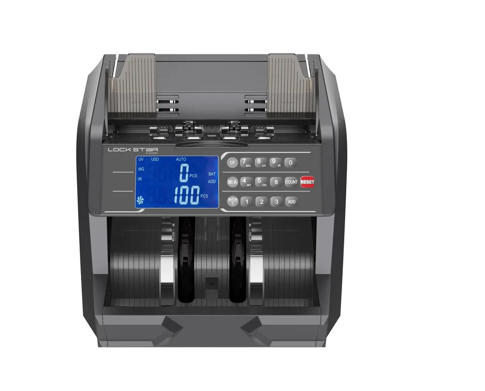 Brojač novčanica EXTRALINK LockStar MG X-600 (UV/MG/IR detekcija)-1