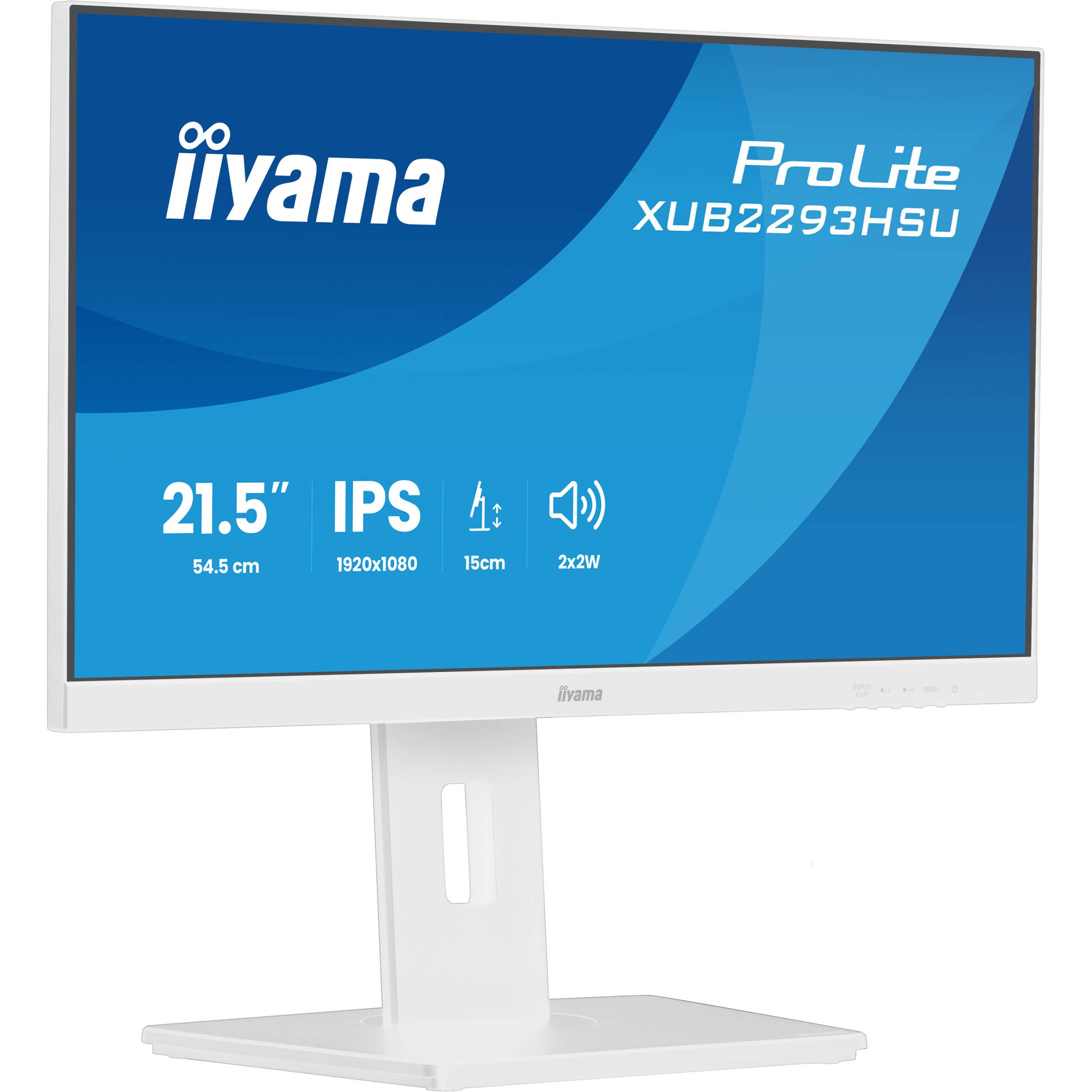 Iiyama TFT XUB2293HSU IPS 21.5''//HDMI/DP/2xUSB 2.0 - Flat Screen - 54.6 cm