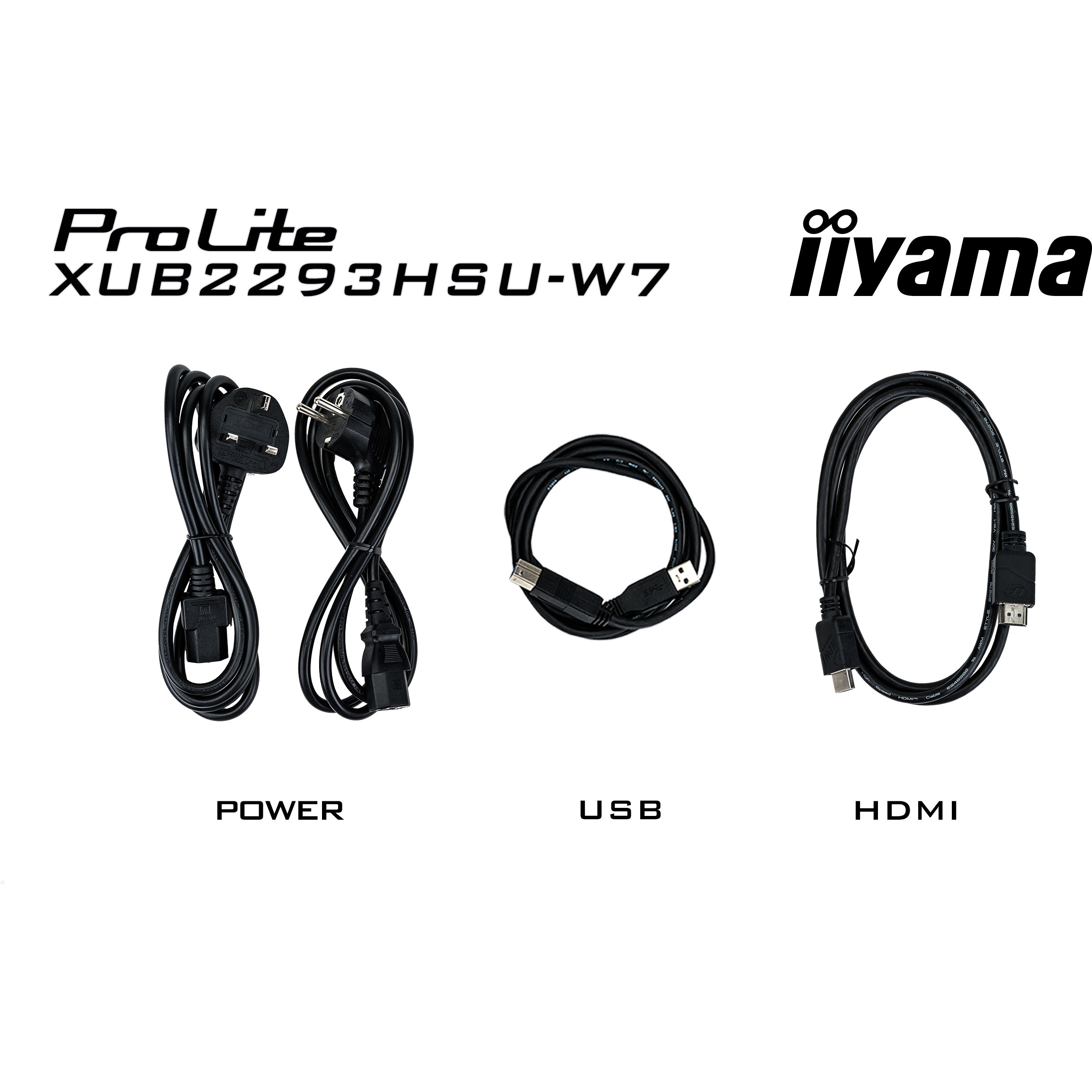 Iiyama TFT XUB2293HSU IPS 21.5''//HDMI/DP/2xUSB 2.0 - Flat Screen - 54.6 cm-5
