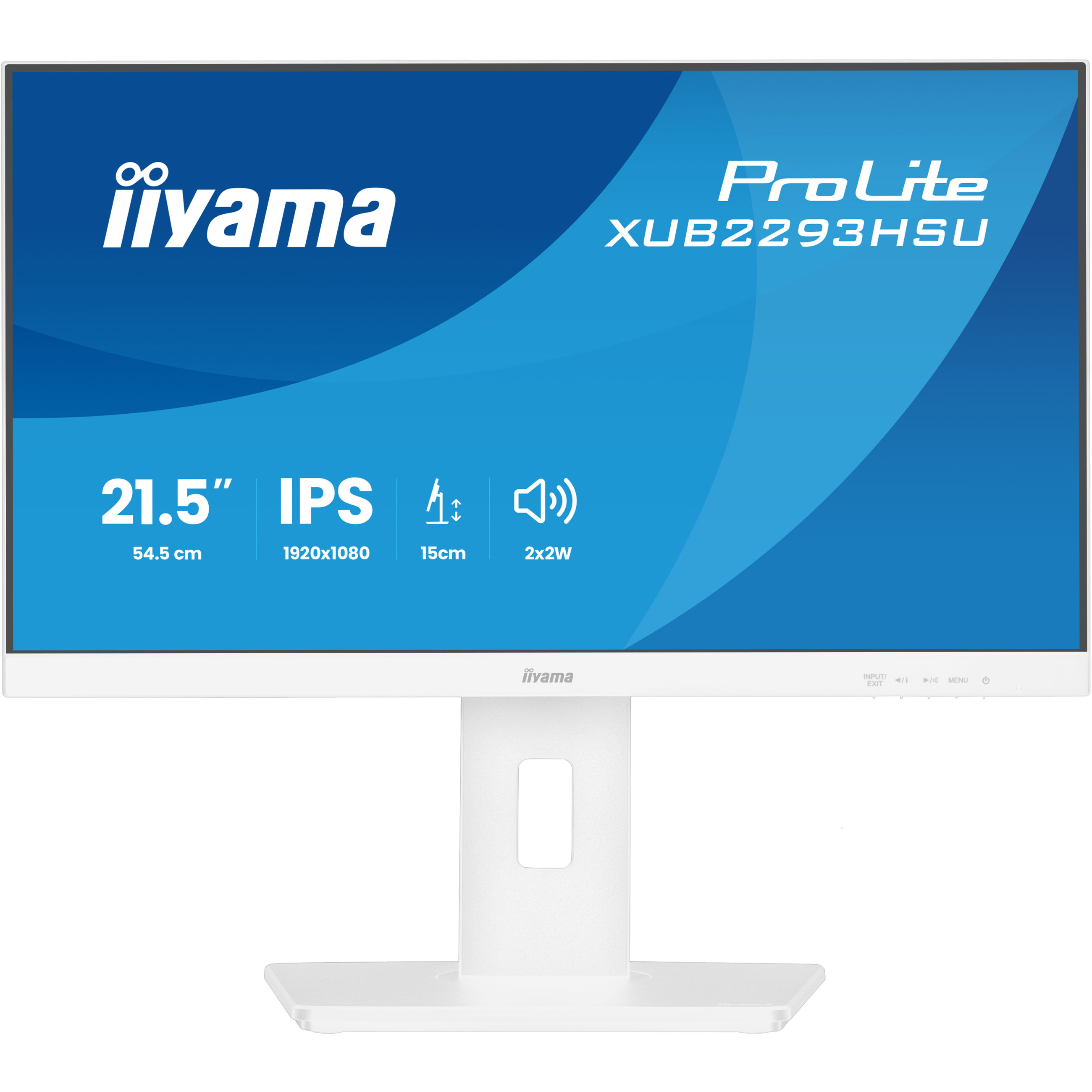 Iiyama TFT XUB2293HSU IPS 21.5''//HDMI/DP/2xUSB 2.0 - Flat Screen - 54.6 cm-6