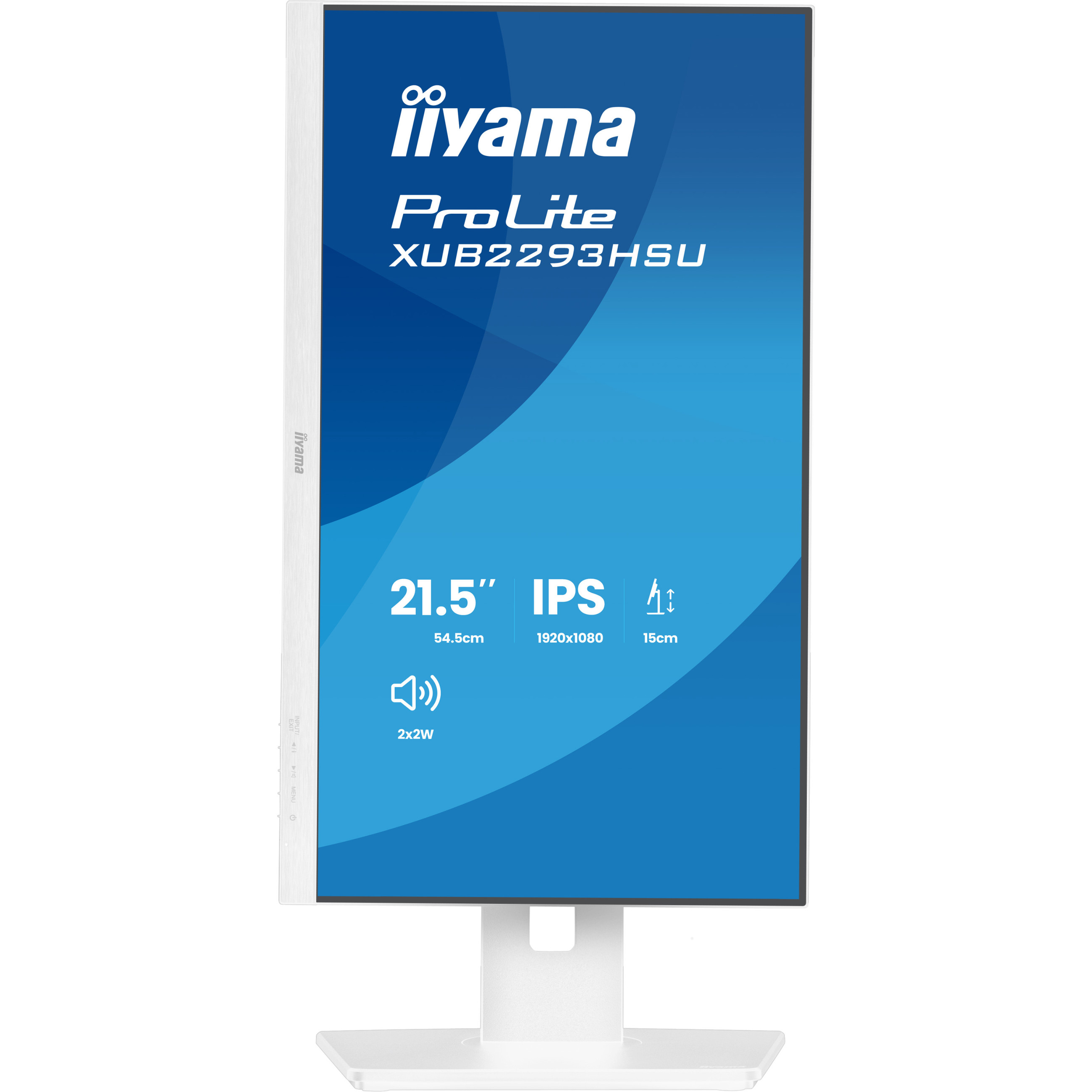 Iiyama TFT XUB2293HSU IPS 21.5''//HDMI/DP/2xUSB 2.0 - Flat Screen - 54.6 cm-7