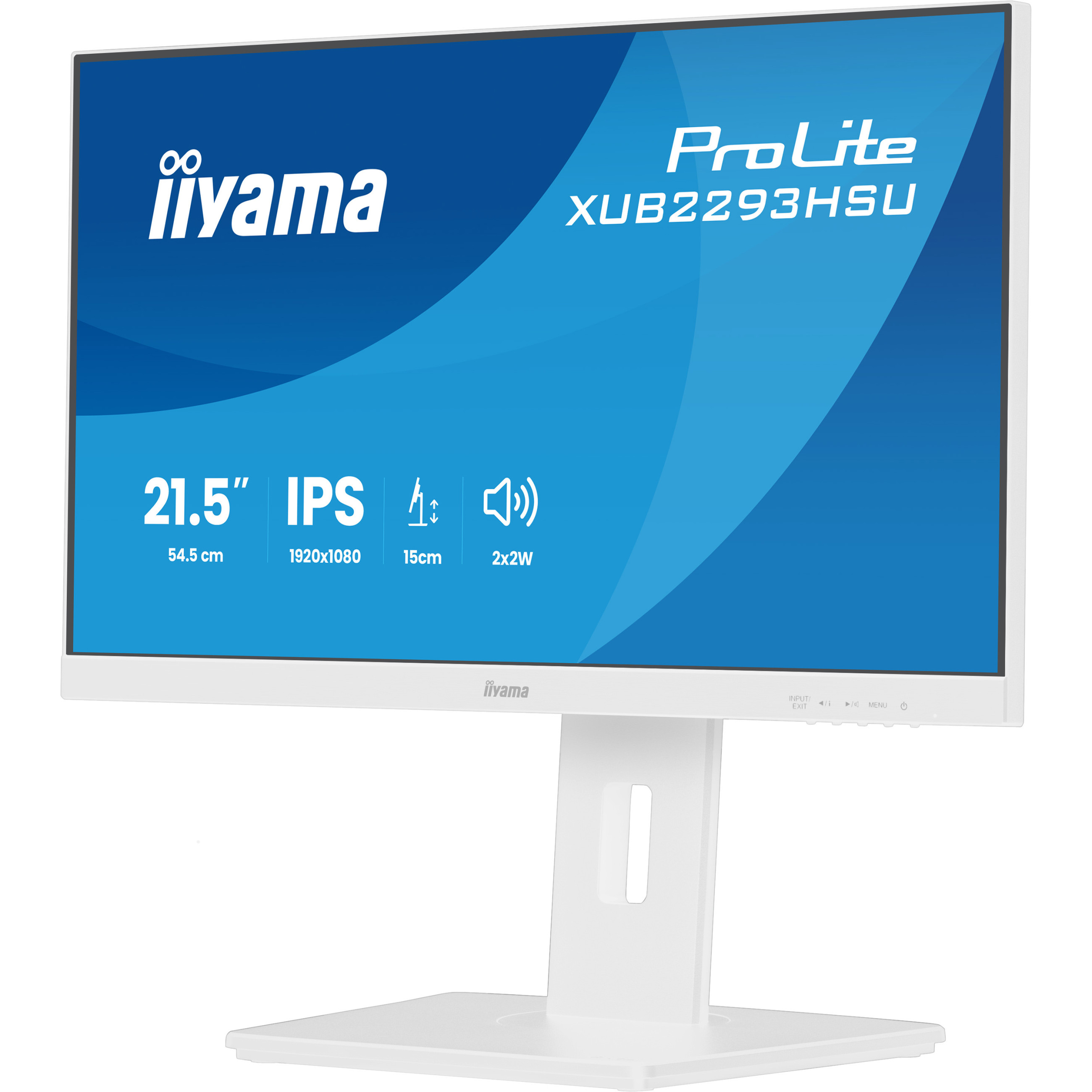 Iiyama TFT XUB2293HSU IPS 21.5''//HDMI/DP/2xUSB 2.0 - Flat Screen - 54.6 cm-8