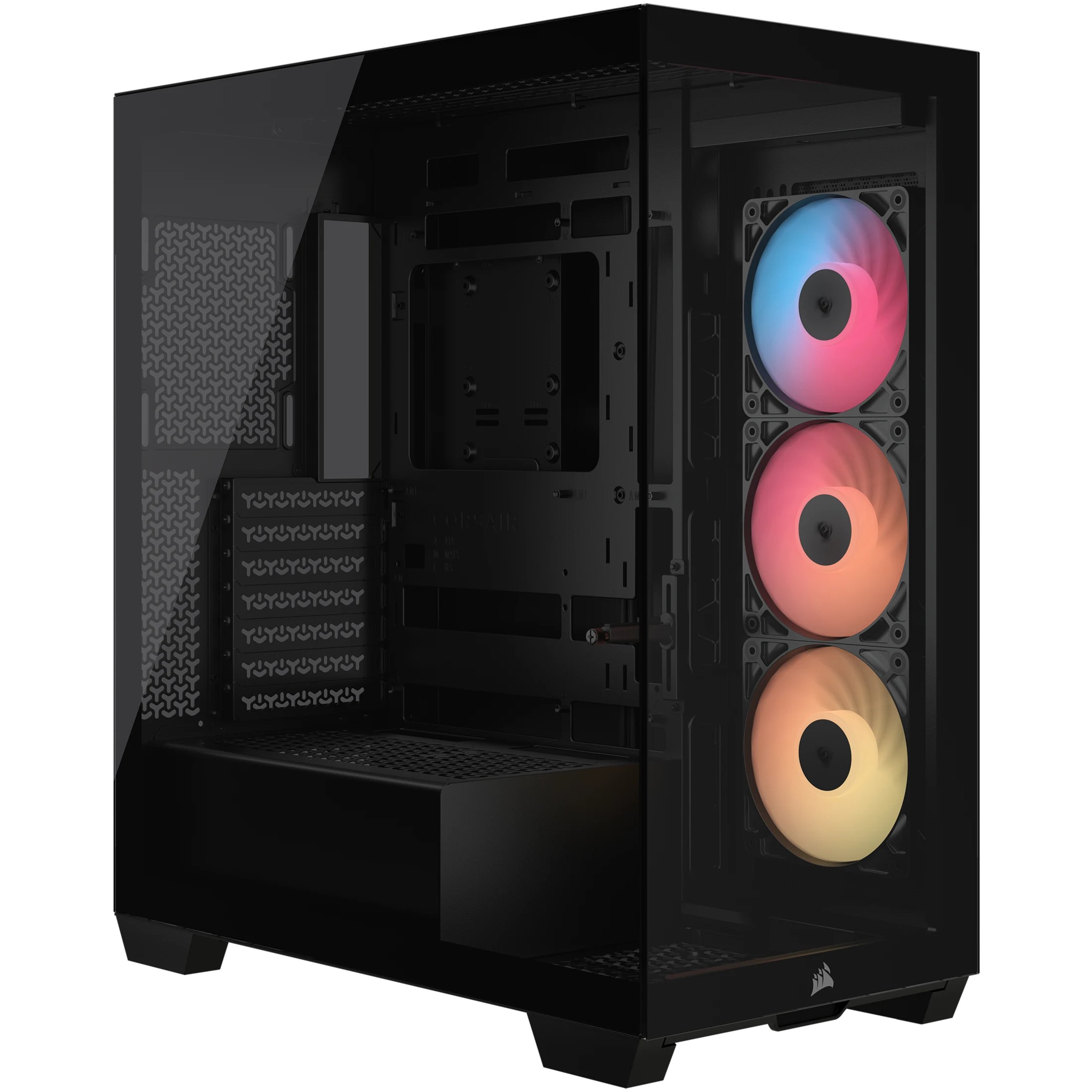 Kućište CORSAIR Geh Midi 3500X RSR ARGB (Tempered Glass) crna boja