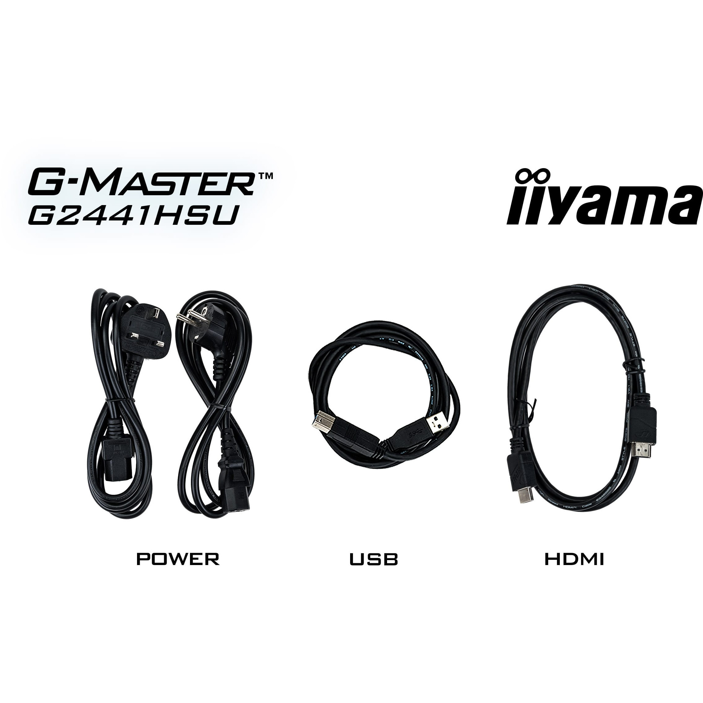 Iiyama G-Master G2441HSU-B1 HD Gam - Flat Screen - 24"-7
