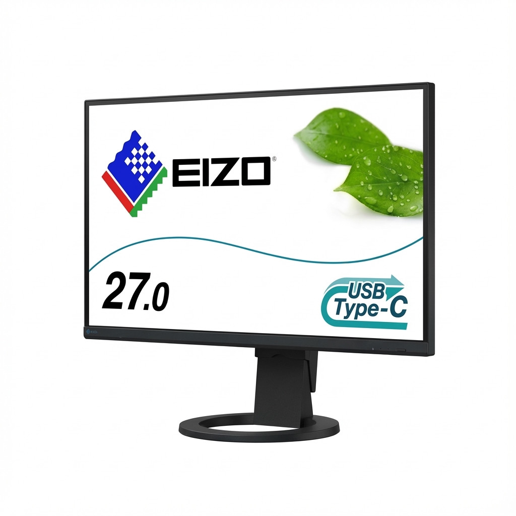 Monitor EIZO EV2740S-BK (27", HDMI/DP/USB-C, IPS, crna boja)