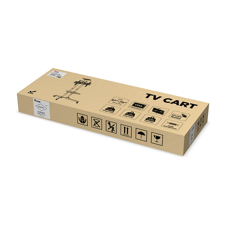 Stalak za TV EQUIP (37-70", nosivost 50 kg, 1 TFT, 2 police)-5
