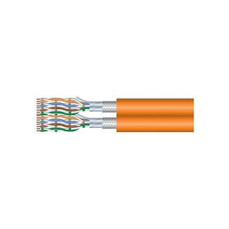 Instalacijski kabel Equip Cat7 Duplex S/FTP ECA (1000 m, narančasta, LSZH)