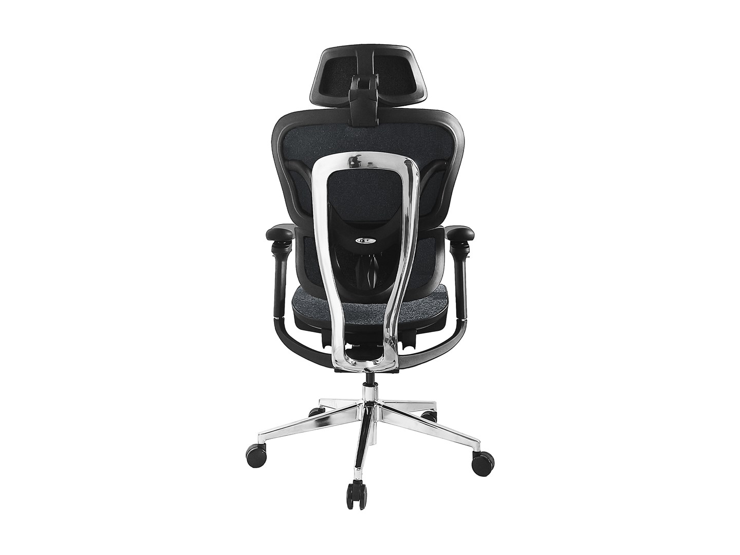 Stolica za ured EQUIP Ergonomic Office Chair + Head/Armrests blue/black lite Retail (ergonomska, s naslonima za glavu i ruke, plavo/crna)-2