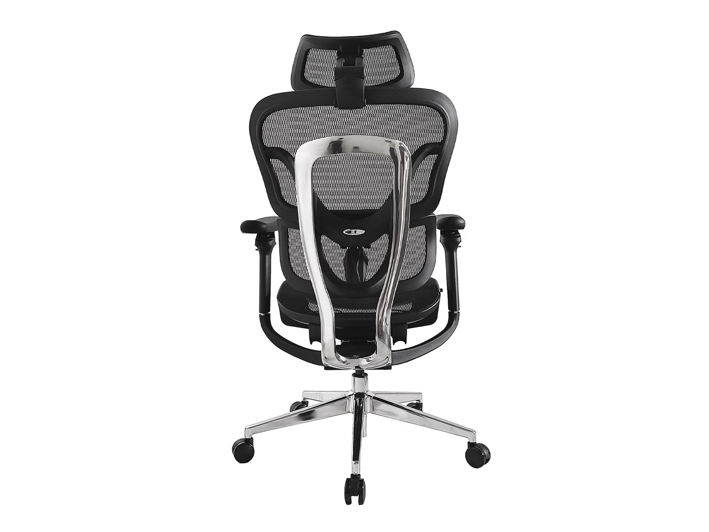 Stolica Equip Ergonomic Office Chair + Head/Armrests black lite Retail (ergonomska, s naslonima za glavu i ruke)-2