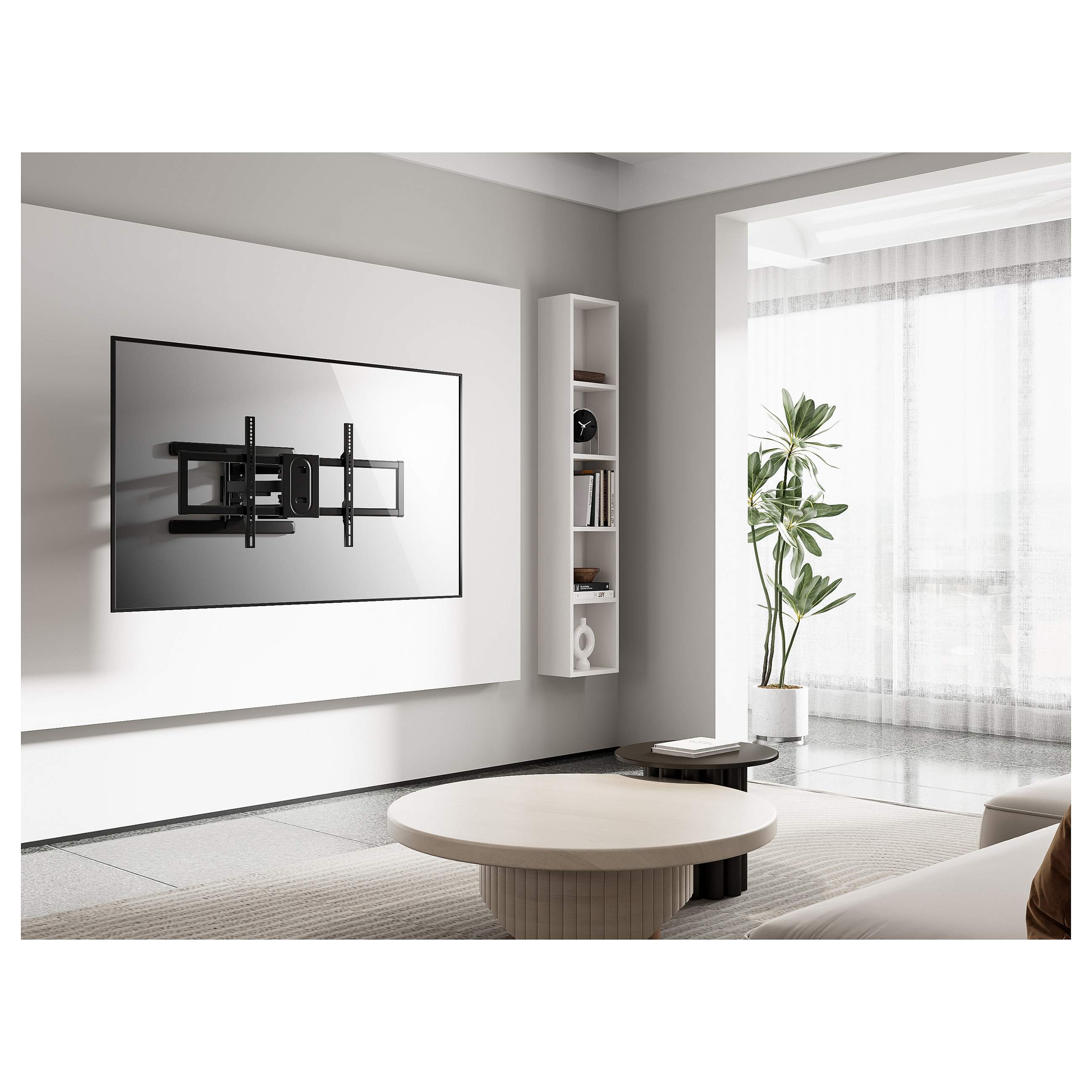 Zidni nosač Equip (43"-100", 1TFT, 60kg, 2Articulated, Tilt sw)-8