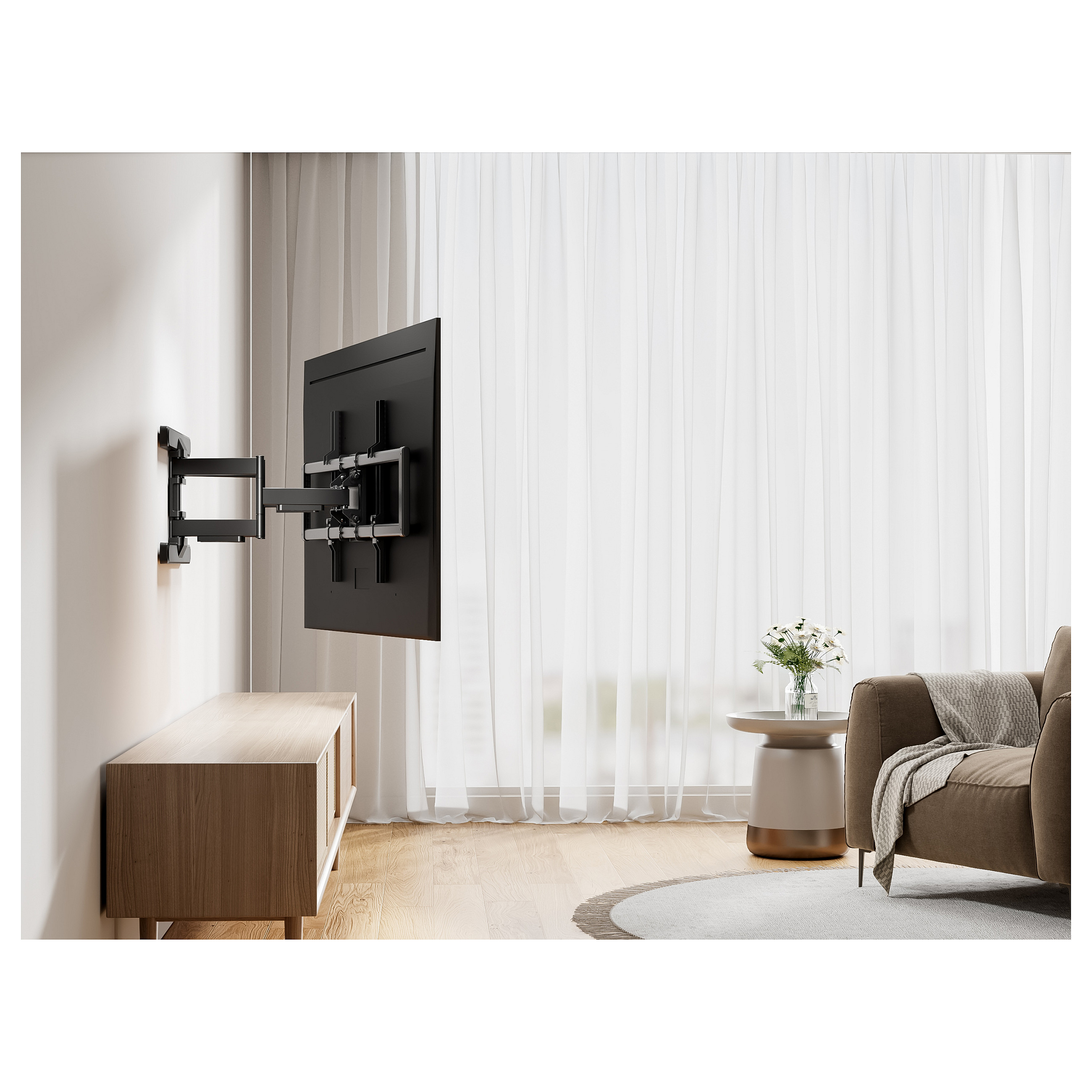 Zidni nosač Equip (43"-100", 1TFT, 60kg, 2Articulated, Tilt sw)-9