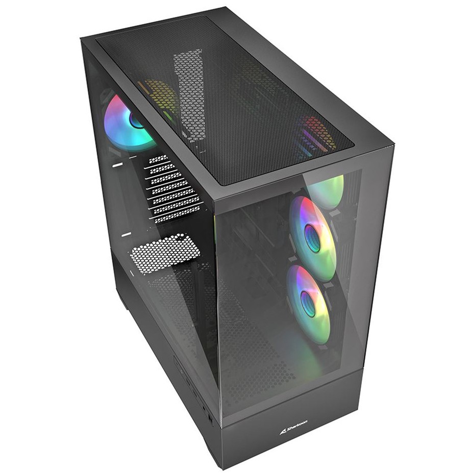 Kućište Sharkoon AK6 RGB ATX 1xGlass Crno-2