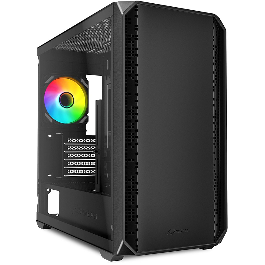 Kućište SHARKOON MK2 RGB Micro-ATX 1xGlass Crno-0