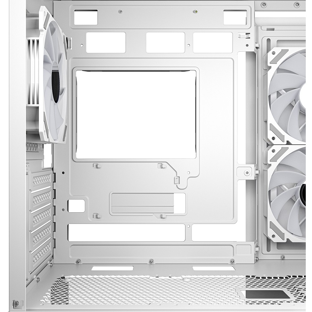 Kućište Sharkoon MK6 RGB Micro-ATX 1xGlass bijelo-8