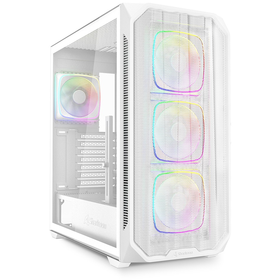 Kućište Sharkoon AK5M RGB ATX 1xMetal bijelo