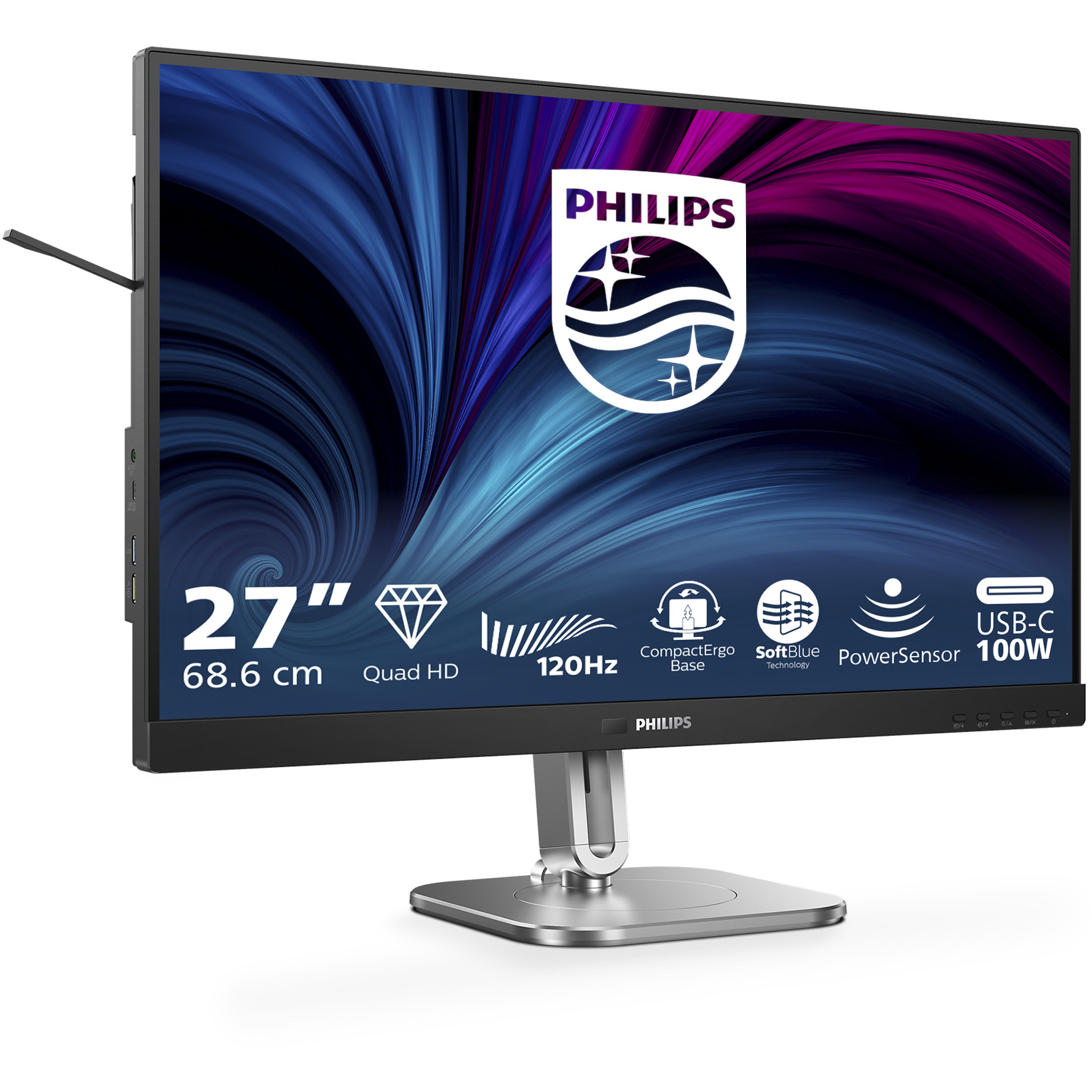 Monitor PHILIPS 27B2U4601/00 68.6 cm (27") - KORIŠTENI jamstvo 6 mjeseci-5