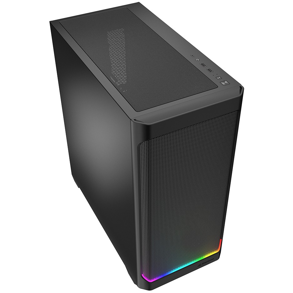 Kućište Sharkoon AK4 RGB ATX 1xMetal Crno-2