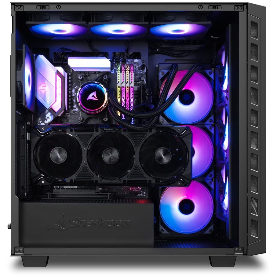 Kućište SHARKOON REBEL C80M RGB - (ATX, RGB, prozori)-3
