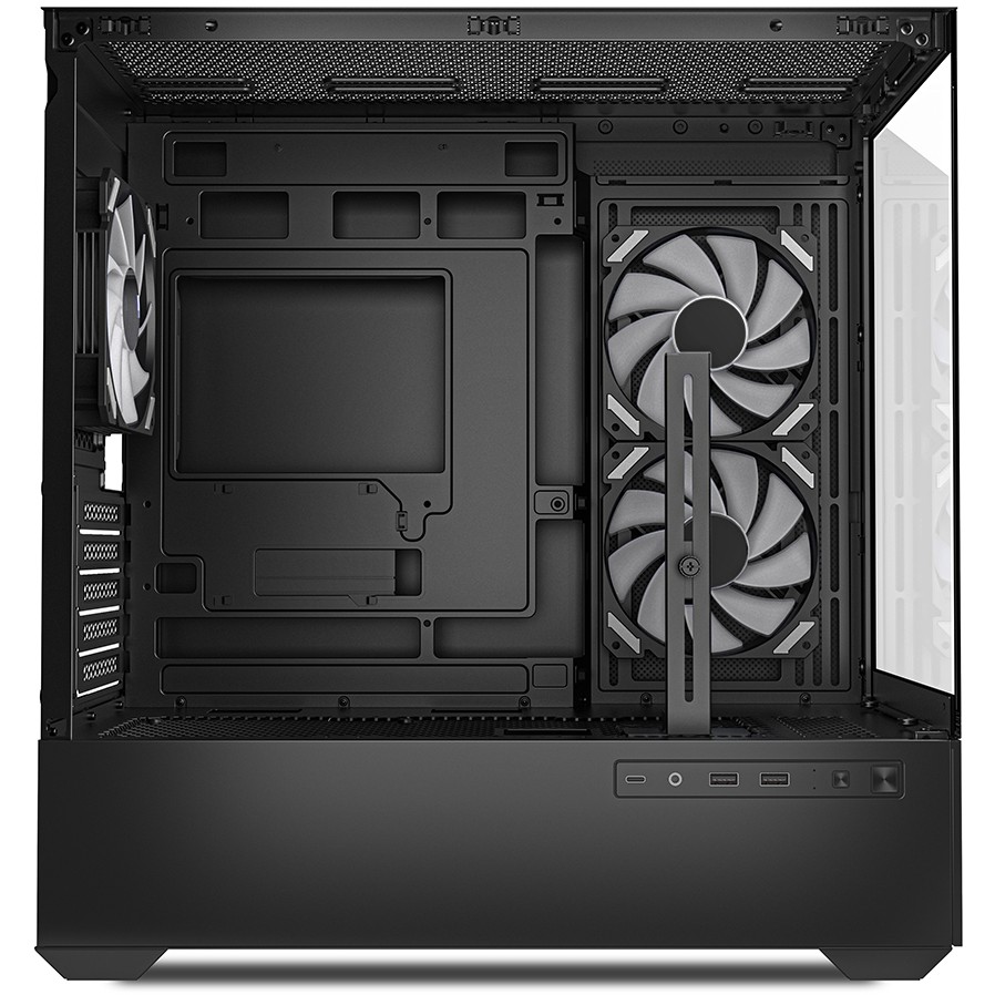 Kućište Sharkoon MK6 RGB Micro-ATX 1xGlass Crno-4