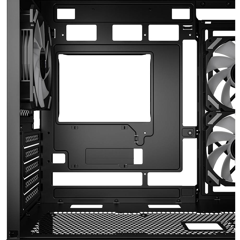 Kućište Sharkoon MK6 RGB Micro-ATX 1xGlass Crno-8