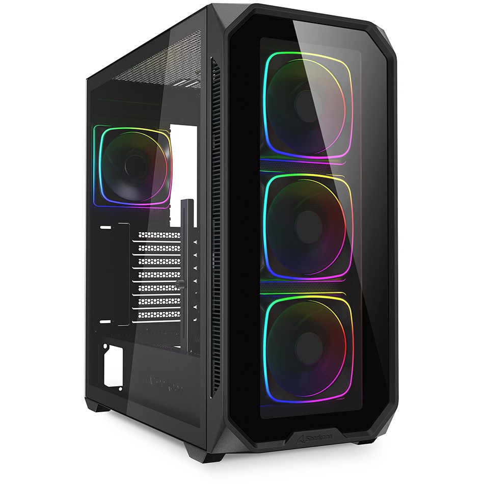 Kućište Sharkoon AK5G RGB ATX 1xGlass Crno