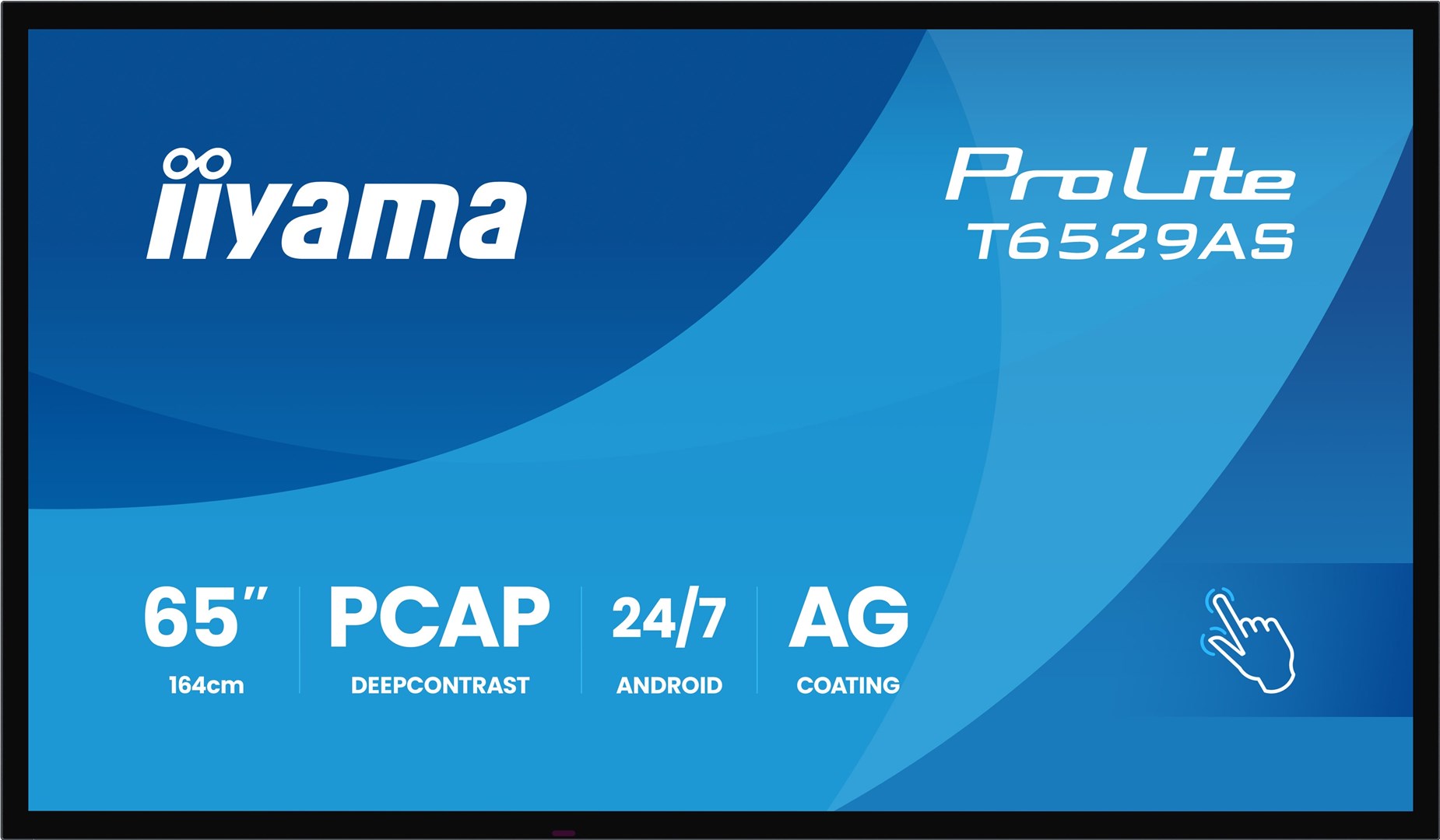Iiyama ProLite T6529AS-B1AG - 65" Diagonalklasse - Flat Screen - 163.8 cm-1
