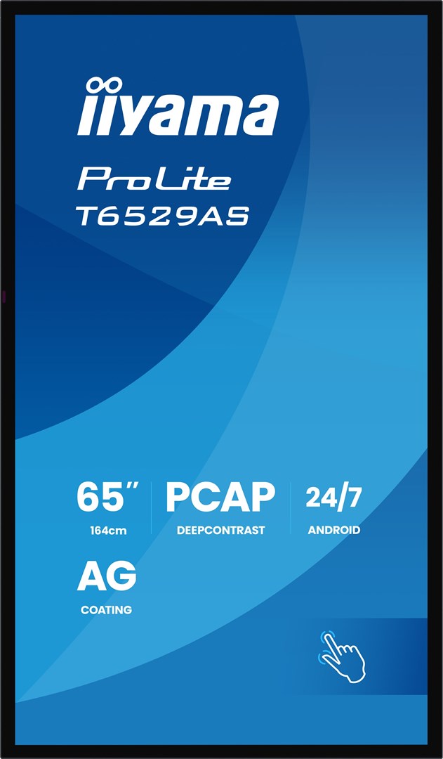 Iiyama ProLite T6529AS-B1AG - 65" Diagonalklasse - Flat Screen - 163.8 cm-3