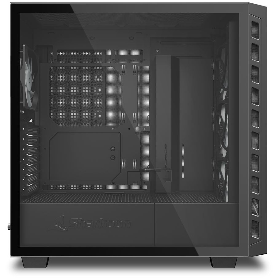 Kućište SHARKOON Rebel C80G RGB ATX Black-3