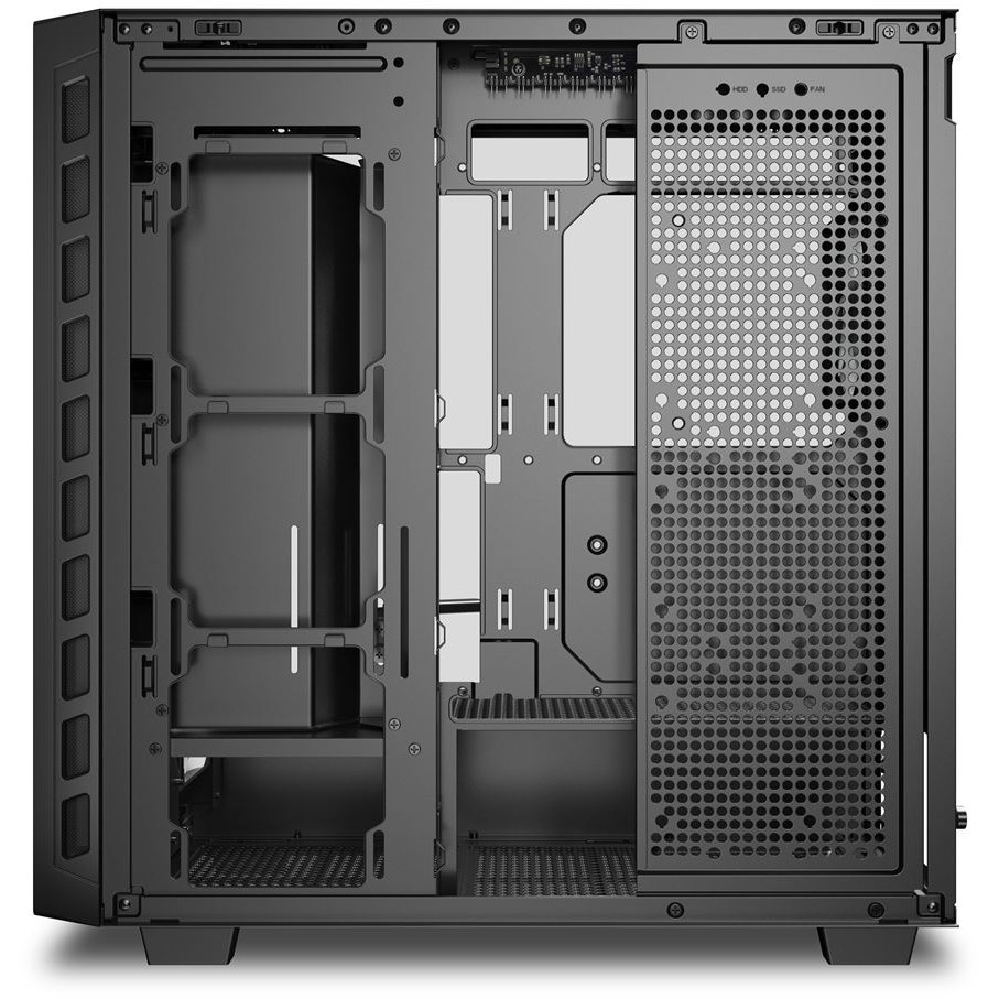 Kućište SHARKOON Rebel C80G RGB ATX Black-6