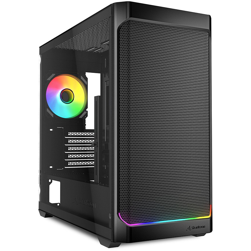 Kućište SHARKOON MK4W RGB Micro-ATX 1xGlass Crno