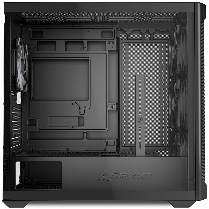 Kućište SHARKOON MK4W RGB Micro-ATX 1xGlass Crno-3