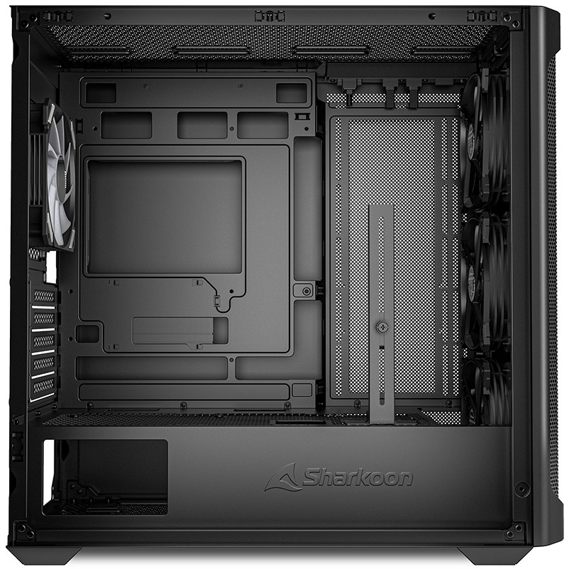 Kućište SHARKOON MK4W RGB Micro-ATX 1xGlass Crno-4