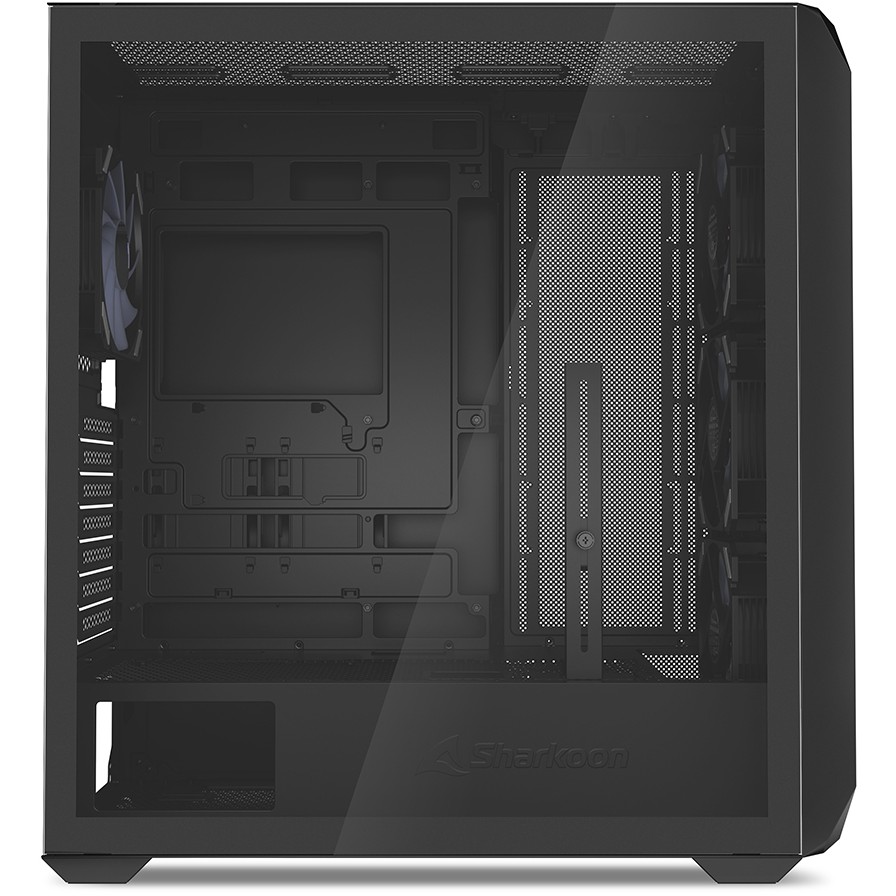 Kućište Sharkoon AK3 RGB Black Tempered Glass-3