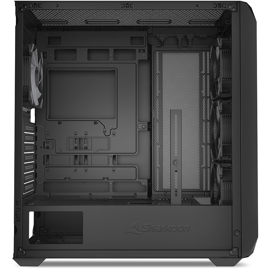 Kućište Sharkoon AK3 RGB Black Tempered Glass-4