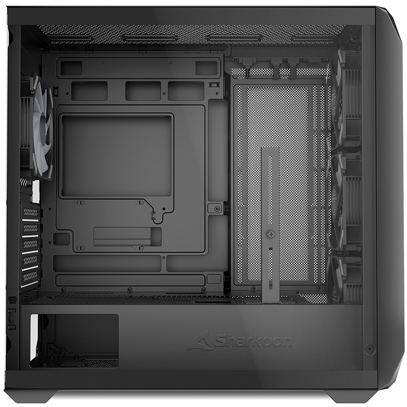 Kućište Sharkoon MK3 RGB Micro-ATX 1xGlass Crno-3
