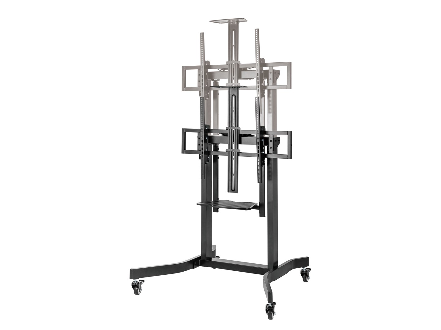 Stalak za TV EQUIP (55-100", 1TFT, 120kg, 1 polica, crna, lite Retail)-2