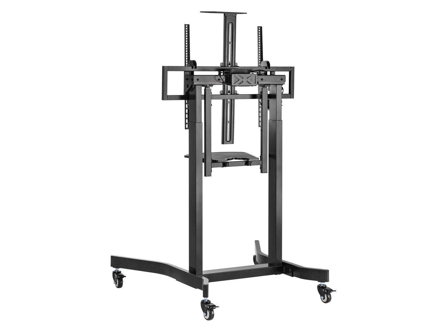 Stalak za TV EQUIP (55-100", 1TFT, 120kg, 1 polica, crna, lite Retail)-1