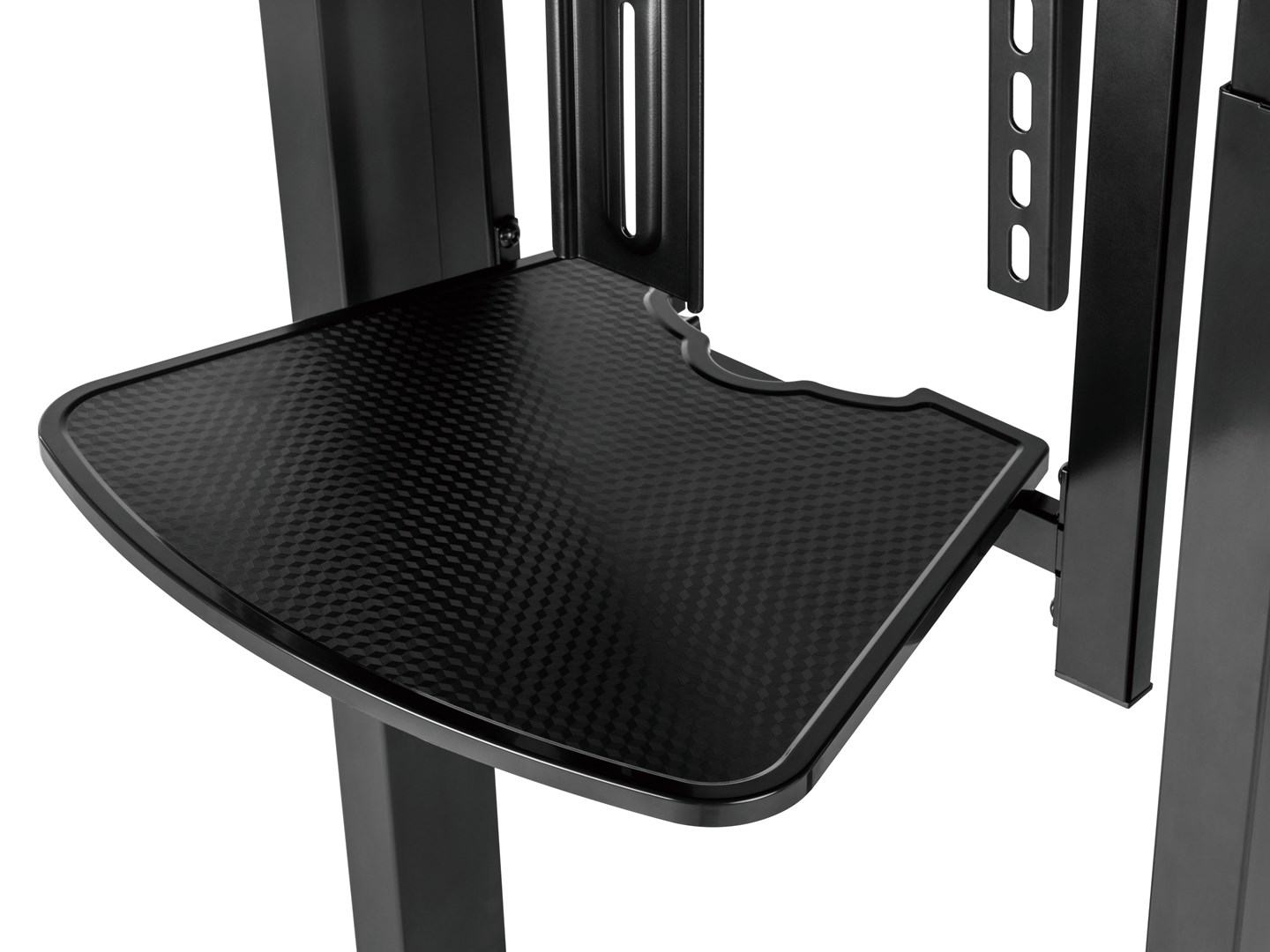 Stalak za TV EQUIP (55-100", 1TFT, 120kg, 1 polica, crna, lite Retail)-4